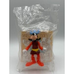 Vintage 1993 SONY McDonald's Happy Meal Goofy in Norway Viking Figure - Sealed